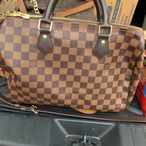 Louis Vuitton Speedy 30 Bandolere